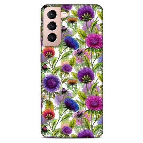 Lopard Samsung Galaxy S21 Uyumlu Kılıf Botanix (80) Silicone Case