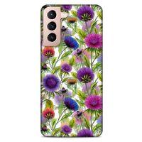 Lopard Samsung Galaxy S21 Uyumlu Kılıf Botanix (80) Silicone Case