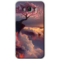 Potkal Hediye Fabrikası Samsung Galaxy J7 2016 Kılıf HD Desen Baskılı Arka Kapak - Uçurumdaki Hayat