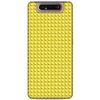 Lopard Samsung Galaxy A80 Uyumlu Kılıf BloX (6) Silikon Kılıf Sarı