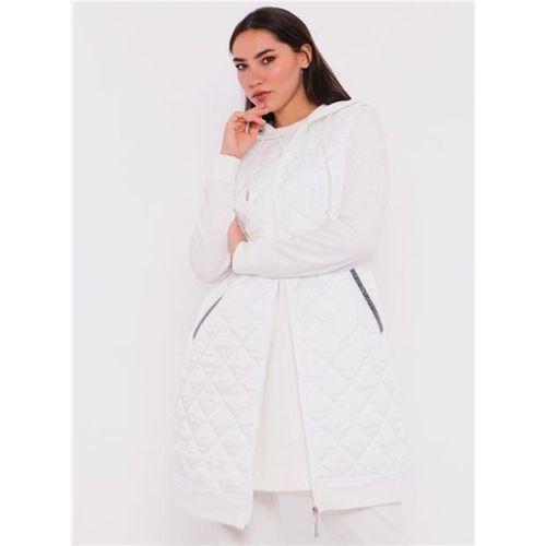 Minimal Kapitoneli Yelekli Spor Üçlü Takım - 70060.023 - Krem