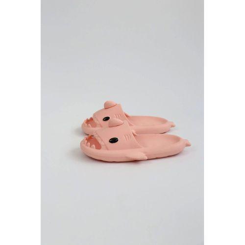 WG500 Köpekbalığı Pembe Unisex Tam Ortopedik Terlik Shark Slides