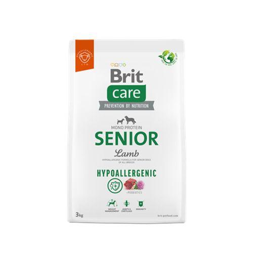 Brit Care Yaşlı Köpekler İçin, Tek Proteinli, Hipoalerjenik, Kuzu Etli Kuru Mama 3 kg
