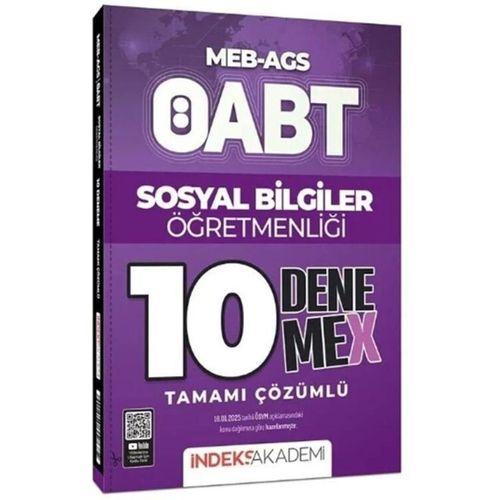 ÖABT MEB AGS Sosyal Bilgiler Öğretmenliği 10 DenemeX İndeks Akademi