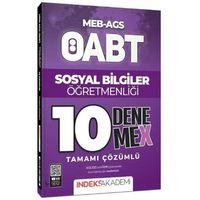 ÖABT MEB AGS Sosyal Bilgiler Öğretmenliği 10 DenemeX İndeks Akademi