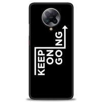 Xiaomi Redmi K30 Pro Kılıf HD Baskılı Kılıf - Keep On Going + Tam Ekran Koruyucu
