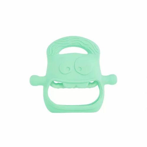 Açık Yeşil Bebek Silikon Diş Kaşıyıcı