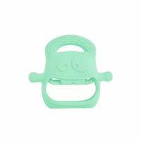 Açık Yeşil Bebek Silikon Diş Kaşıyıcı