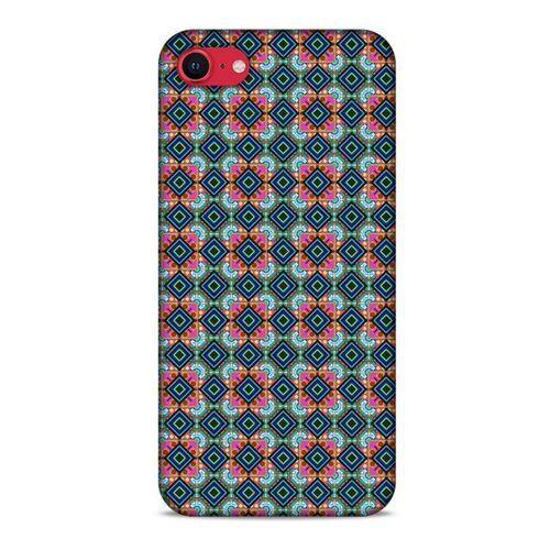 Ethnic Culture (92) Apple iPhone SE 2020 Kılıf Silikon Kapak Desenli