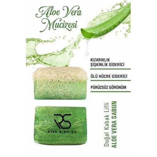 Doğal Kabak Lifli Alovera Sabunu