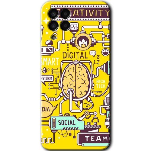 Potkal Hediye Fabrikası Samsung Galaxy M33 Kılıf HD Desen Baskılı Arka Kapak - Smart 2