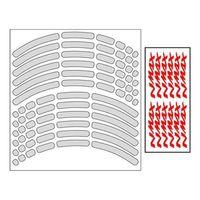 YAMAHA Yamaha Reflektör Beyaz I Nmax Uyumlu 1 Set Jant Şeridi