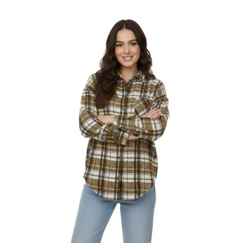 Kadın Ekose Oduncu Gömlek BGL-ST05067