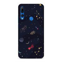 Huawei Y9 Prime 2019 Kılıf Night Sky Arka Kapak Silikon Koruma Full Koruyucu