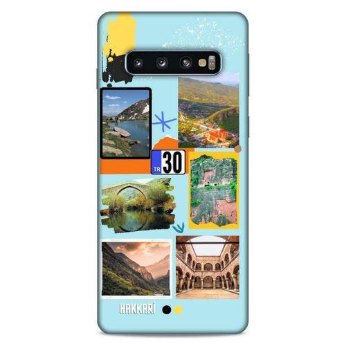 Lopard Samsung Galaxy S10 Uyumlu Kılıf Şehirli ※ (30) Hakkari Silicone Case