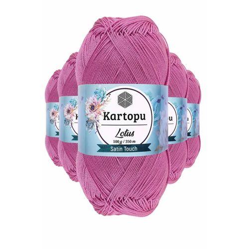 5 Adet Lotus Bikini Büstiyer Bluz Örgü İpi  K775 Leylak