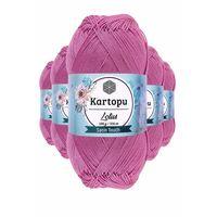 5 Adet Lotus Bikini Büstiyer Bluz Örgü İpi  K775 Leylak