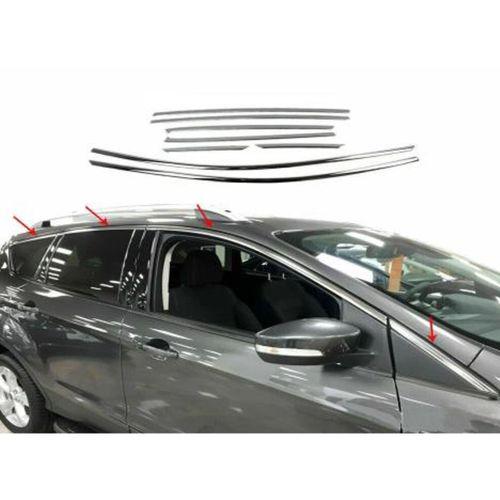 Ford Kuga Uyumlu Cam Üstü Çıtası 2013-2019 Paslanmaz Çelik