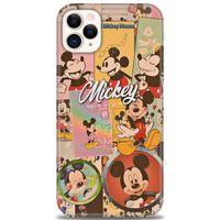 iPhone 11 Pro Kılıf HD Baskılı Kılıf - I Love Mickey + Tam Ekran Koruyucu
