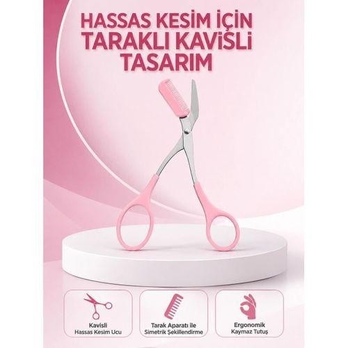 Kaş, Kirpik Ve Tırnak Çevresi Temizliği İçin Çok Fonksiyonlu Makas Yeni Nesil