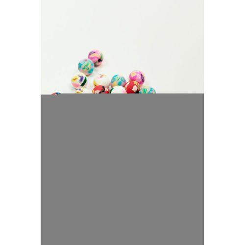 90 Adet 10 mm Polimer Kil Fimo Boncuk Takı Bileklik + 5 Metre Misina Hediye - Deniz - Kalp - Yuvarlak