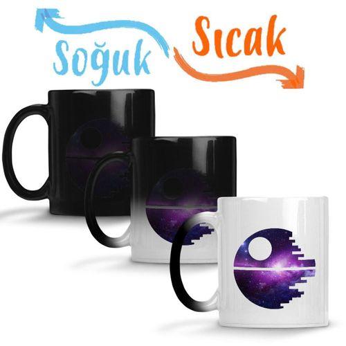 Death Star Sihirli Kupa Bardak Porselen