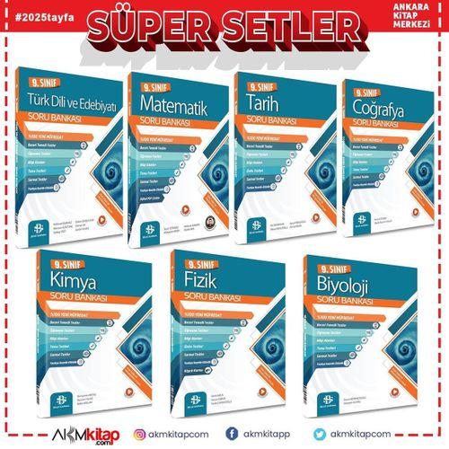 Bilgi Sarmal Yayınları 9.Sınıf Soru Bankası Seti 7 Kitap
