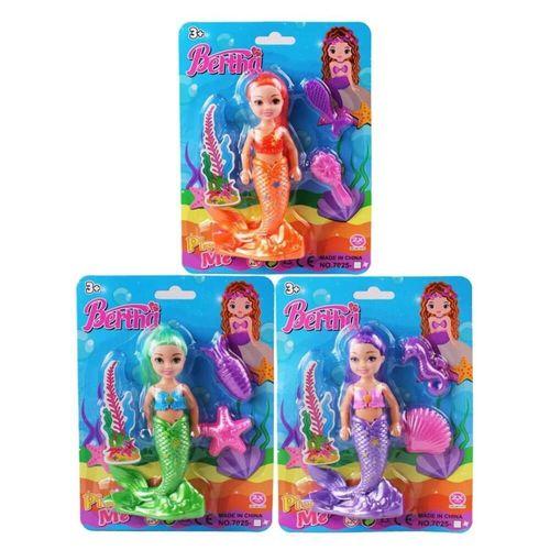 7025 KARTELA KÇK DENİZ KIZI BERTHA BEBEK -KZL