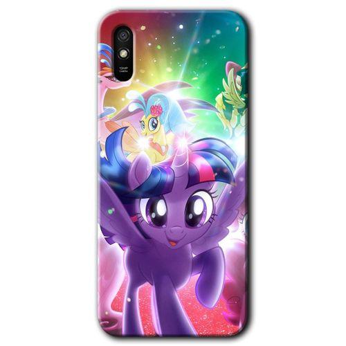 Potkal Hediye Fabrikası Xiaomi Redmi 9A Kılıf HD Desen Baskılı Arka Kapak - Pony