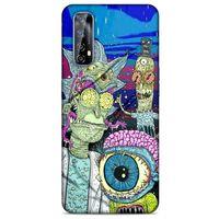 Huawei P Smart 2021 Uyumlu Kılıf Rick And Morty (28) Arka Kapak Dimensional