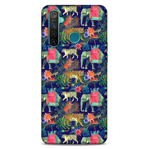 Lopard Oppo Realme 5 Pro Uyumlu Kılıf Manipülasyon ☻ (4) Koruma Kılıfı Desenli