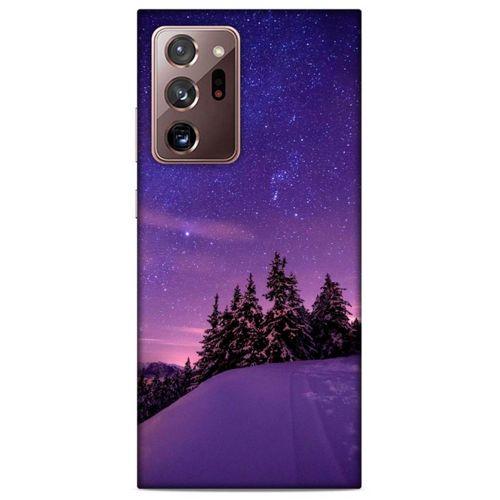 Lopard Samsung Galaxy Note 20 Ultra Uyumlu Kılıf Gece'S (4) Koruma Kılıfı Mor