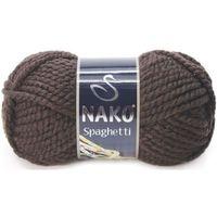 Nako Spaghetti Örgü İpi 4987 Koyu Kahve