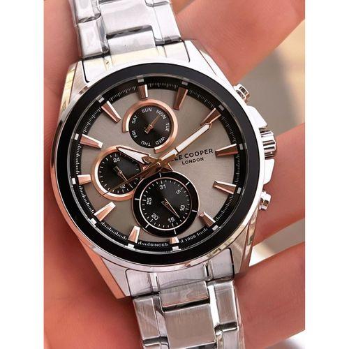 Lee Cooper Premium Nişan Ve Damatlara Özel 2 Yıl Garantili 5 Atm Erkek Kol Saati+Bileklik E08249.360