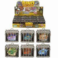 Crazoo Çek Bırak Kafesli Dinozor Araba ve Anahtarlık