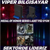 MUHTEŞEM MEDAL OF HONOR SERİSİ 4 ADET PS2 OYUN