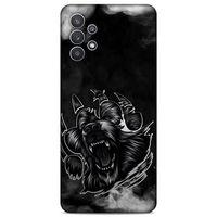 Lopard Samsung Galaxy A32 Uyumlu Kılıf Tattoo's (19) Kılıfları Siyah