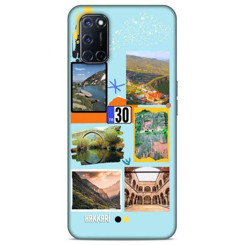 Lopard Oppo A92 Uyumlu Kılıf Şehirli ※ (30) Hakkari Silicone Case