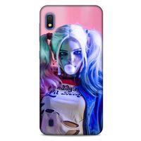 Samsung Galaxy A10 Uyumlu Kılıf Harley Quinn (10) Full Koruma Kılıfı Pembe