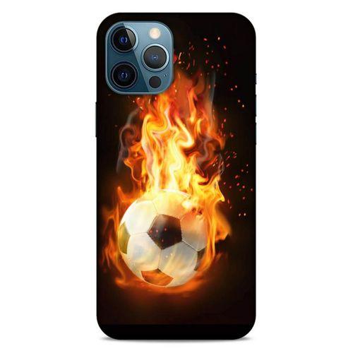 Lopard Apple iPhone 12 Pro Max Uyumlu Kılıf FireX (36) Glitter Kılıf Futbol Topu