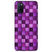 Oppo A72 Kılıf Patchwork (5) Koruma Kabı Fuşya
