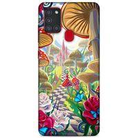 Lopard Samsung Galaxy A21s Uyumlu Kılıf Manipülasyon ☻ (26) Tpu Silikon Kılıf Desenli