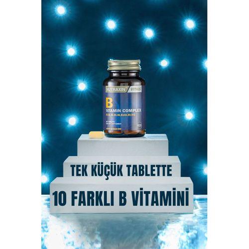 Nutraxin B Complex Vitamin 60 Kapsül