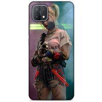Oppo A15s Uyumlu Kılıf Harley Quinn (11) Tam Koruma Yeşil