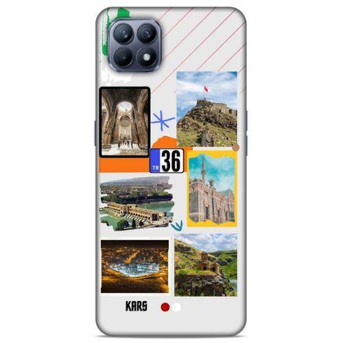Lopard Huawei P40 Lite Uyumlu Kılıf Şehirli ※ (36) Kars Glitter Kılıf