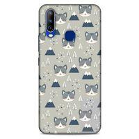 Lopard General Mobile GM 10 Uyumlu Kılıf Kediler (25) Antişok Kapak Kış