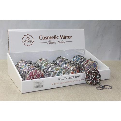 Taşlı El Aynası Anahtarlık