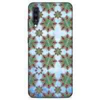 Samsung Galaxy A70s Kılıf Desenli Özel Seri Tüyler (24) Darbe Emici Kılıf