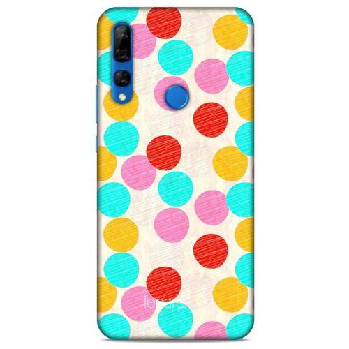 Huawei Y9 Prime 2019 Kılıf Pastel Renkler (30) Silicone Case Turkuaz Pembe