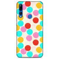Huawei Y9 Prime 2019 Kılıf Pastel Renkler (30) Silicone Case Turkuaz Pembe